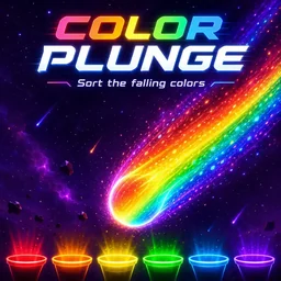Ikona aplikacije Color Plunge - igra sortiranja boja