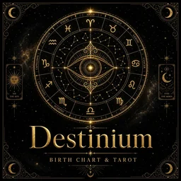 Destinium: Birth Chart & Tarot app icon